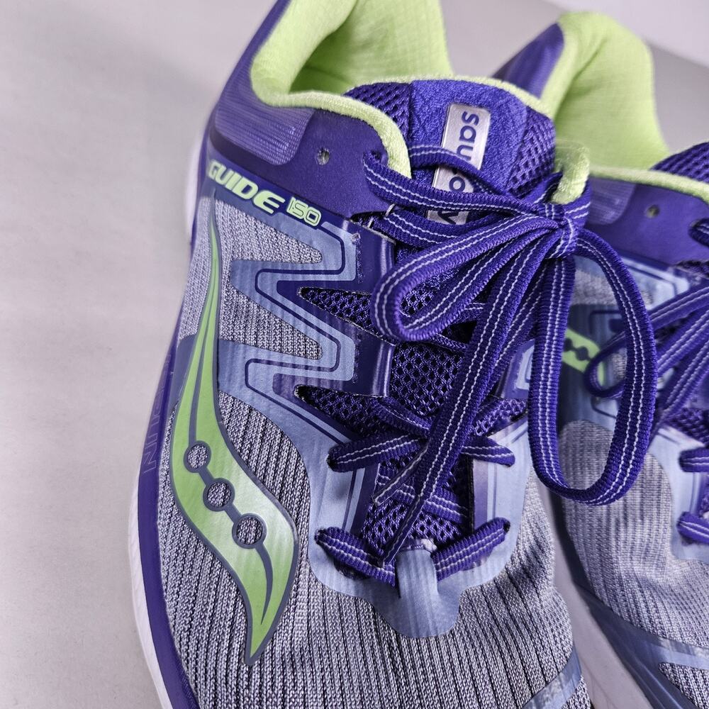 Saucony Guide ISO Womens 9 Running Shoe Athletic Sneaker S10416-1 Purple Outdoor - Picture 5 of 16